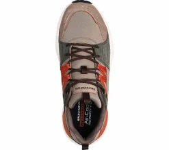 Sapatos Com Atacadores|Sapatilhas Casuais-SKECHERS Relaxed Fit: Bendino - Dormer TAUPE / MULTICOR