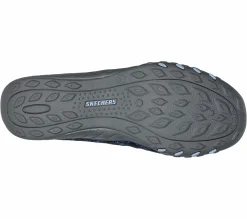 Calçado Sem Atacadores|Sapatilhas Casuais-SKECHERS Relaxed Fit: Breathe-Easy - Infi-Knity NAVY