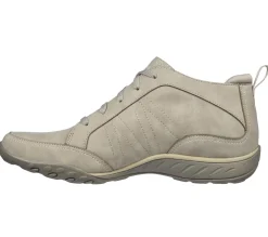 Com Atacadores|Botas-SKECHERS Relaxed Fit: Breathe-Easy - Friendly Ties TAUPE