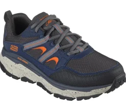 Sapatilhas-SKECHERS Relaxed Fit: D'Lux Journey NAVY / LARANJA