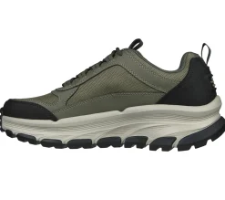 Sapatilhas-SKECHERS Relaxed Fit: D'Lux Trekker AZEITONA / MULTICOR
