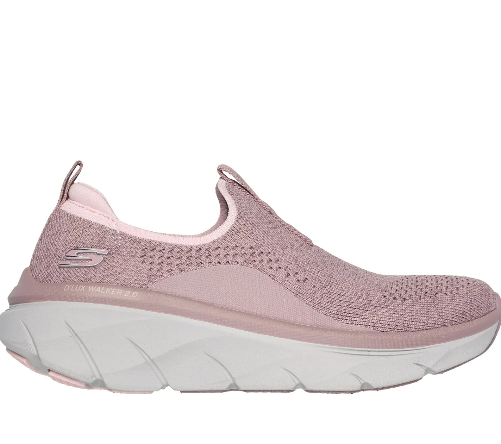 Calçado Sem Atacadores|Sapatilhas Casuais-SKECHERS Relaxed Fit: D'Lux Walker 2.0 - Bold State MALVA