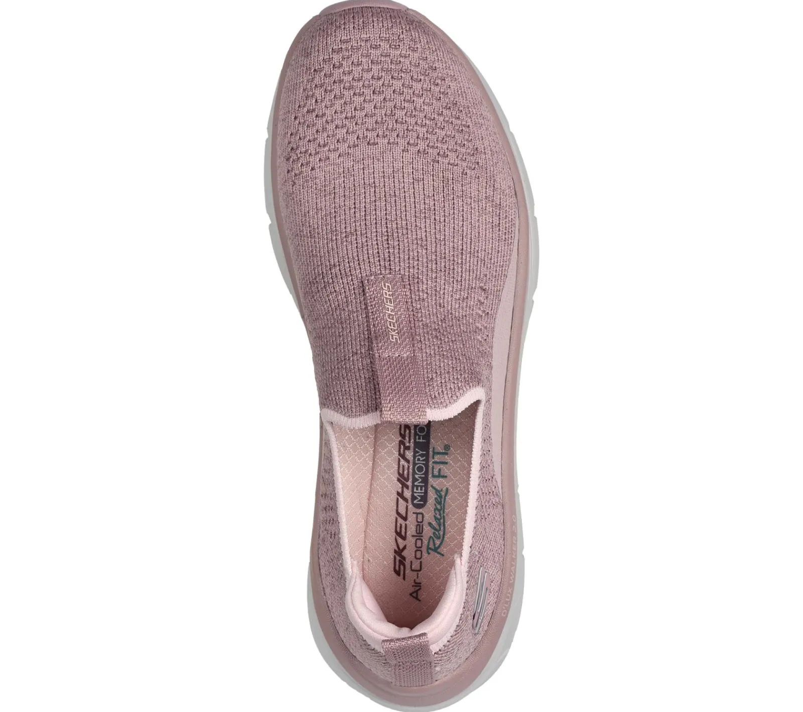 Calçado Sem Atacadores|Sapatilhas Casuais-SKECHERS Relaxed Fit: D'Lux Walker 2.0 - Bold State MALVA