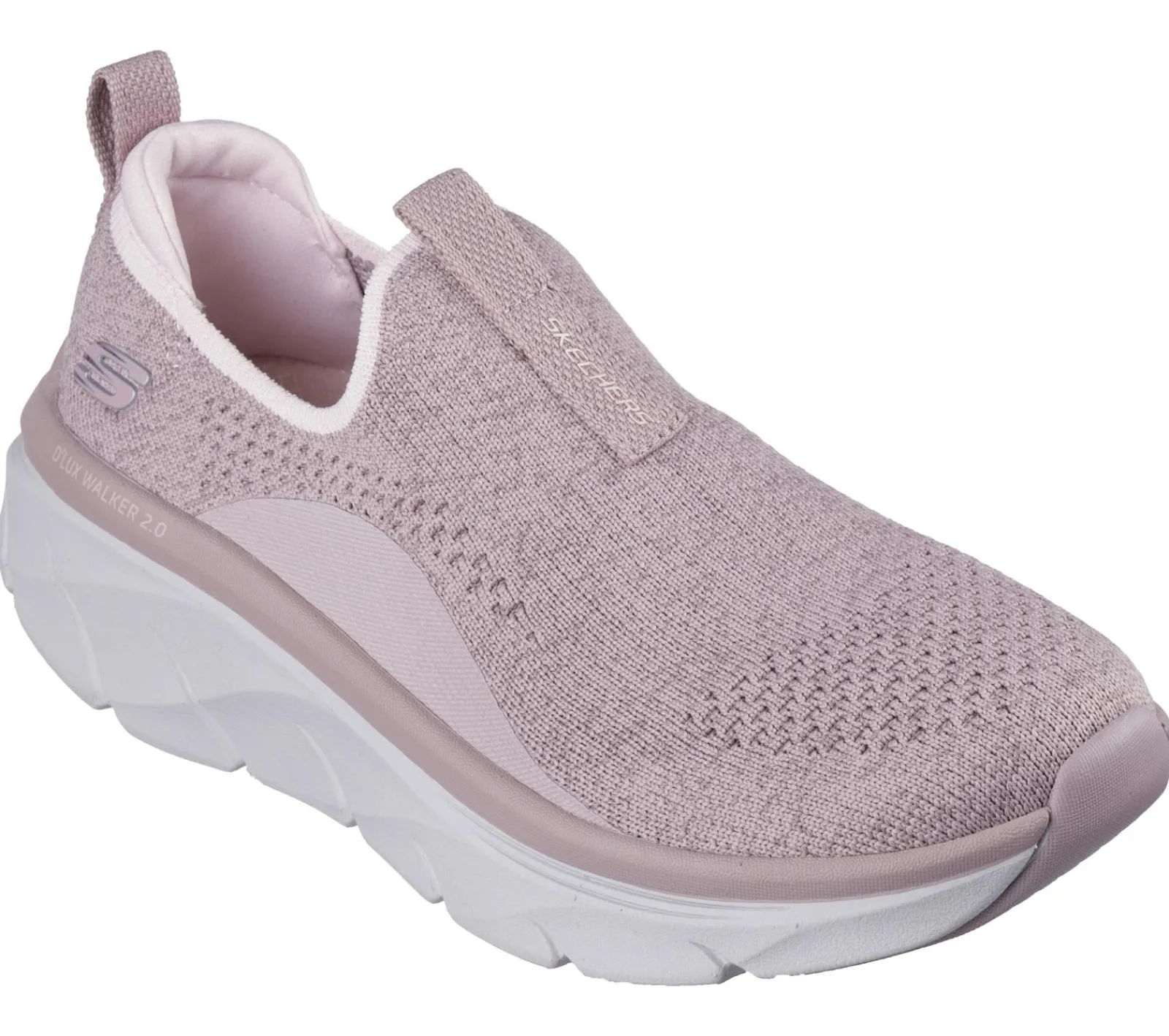 Calçado Sem Atacadores|Sapatilhas Casuais-SKECHERS Relaxed Fit: D'Lux Walker 2.0 - Bold State MALVA