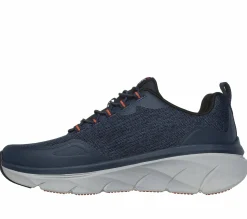Sapatilhas-SKECHERS Relaxed Fit: D'Lux Walker 2.0 - Steadyway NAVY / LARANJA