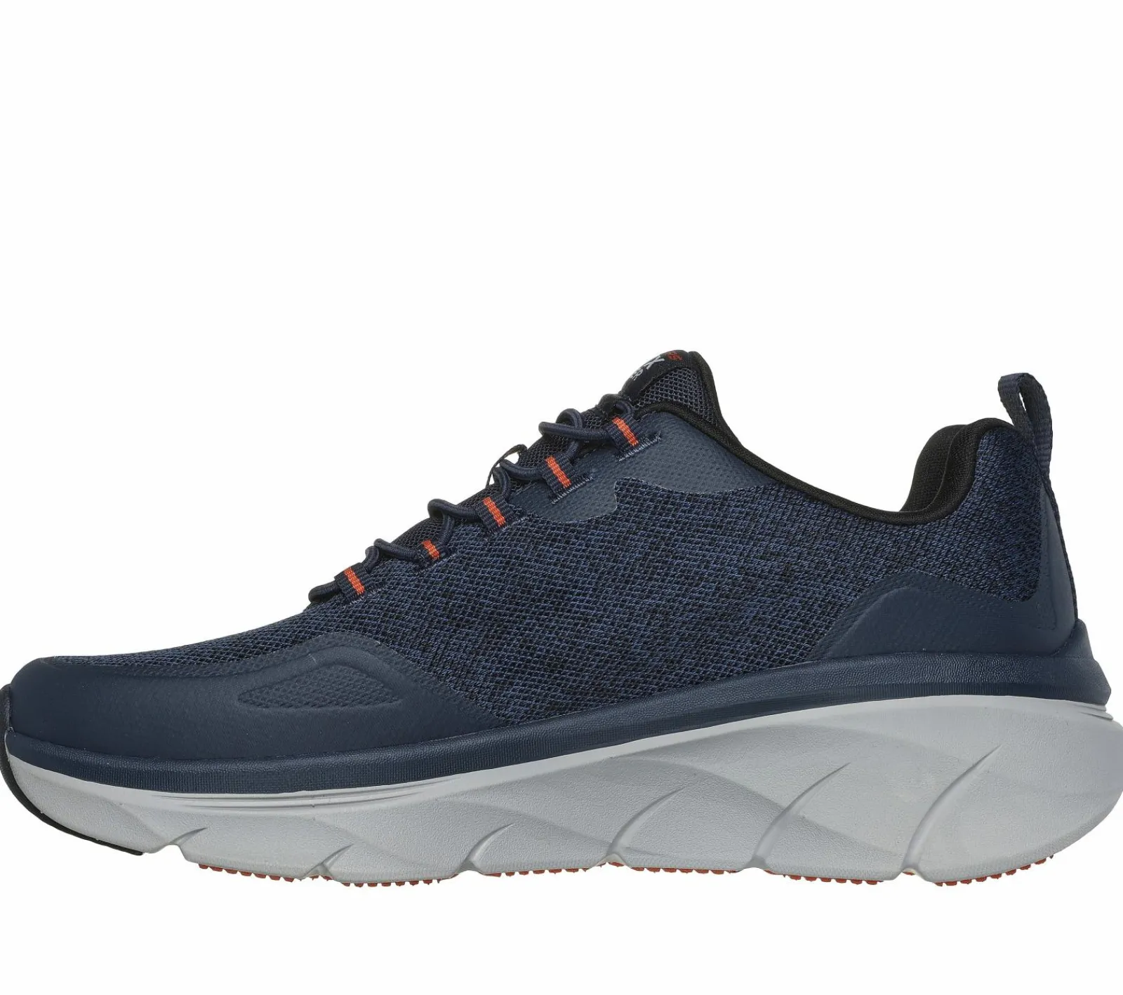 Sapatilhas-SKECHERS Relaxed Fit: D'Lux Walker 2.0 - Steadyway NAVY / LARANJA