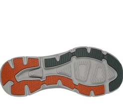 Sapatilhas-SKECHERS Relaxed Fit: D'Lux Walker 2.0 - Grailo AZEITONA / LARANJA