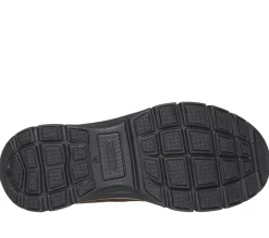 Botas-SKECHERS Relaxed Fit: Easy Going - Cool Zip! CHOCOLATE