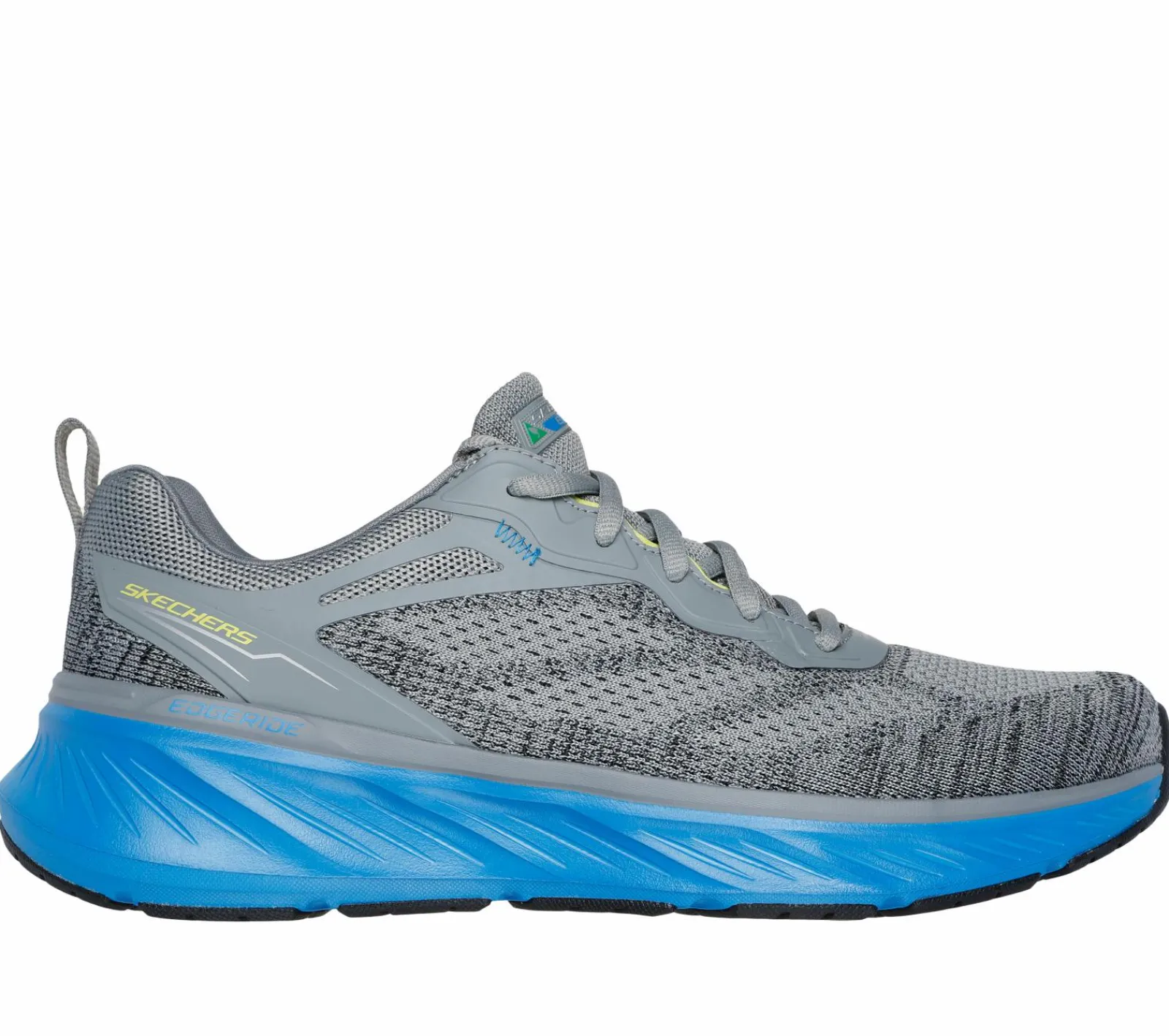 Sapatilhas-SKECHERS Relaxed Fit: Edgeride - Enzoh CINZENTO / AZUL