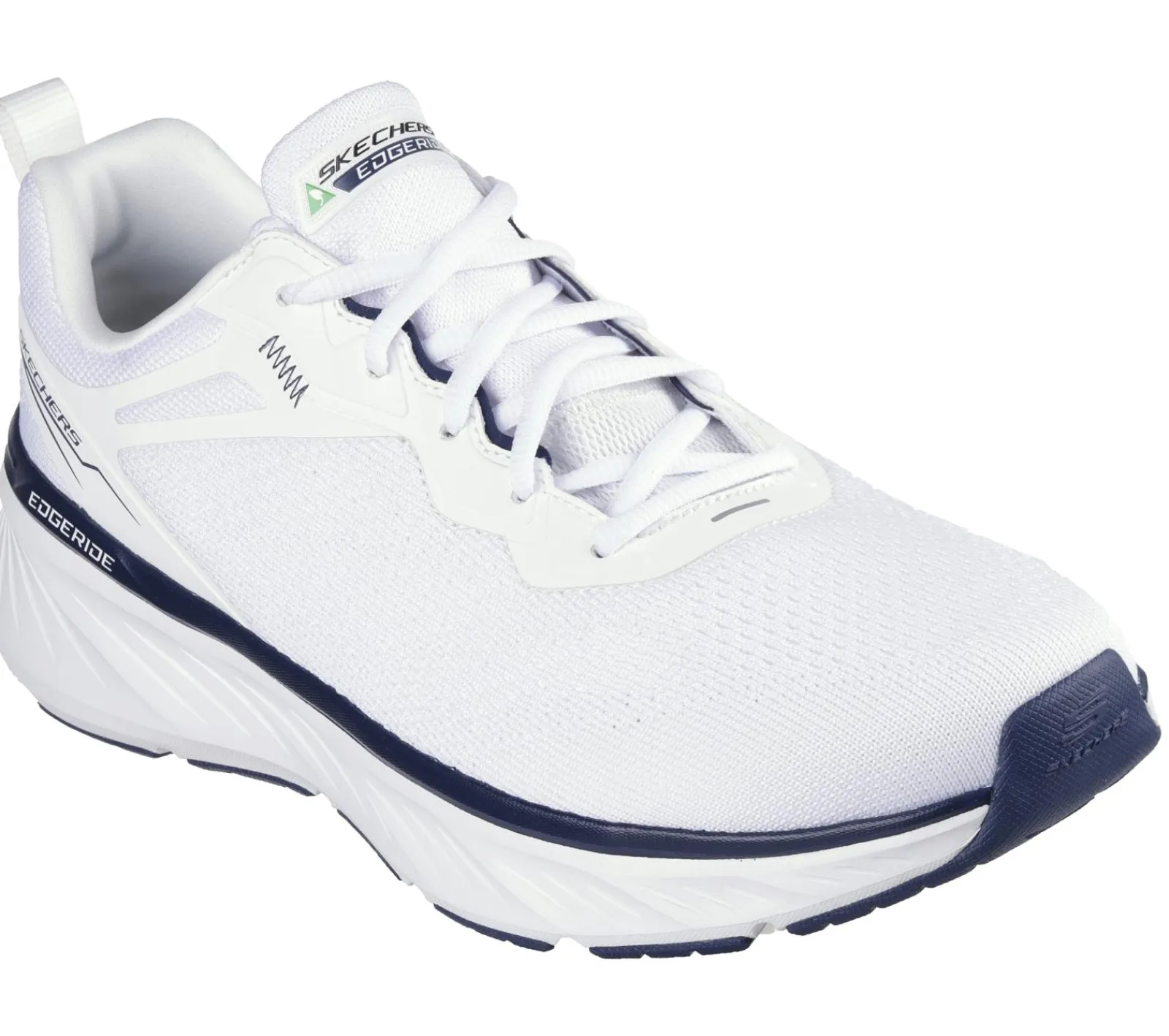 Sapatilhas-SKECHERS Relaxed Fit: Edgeride - Exxo BRANCO / NAVY