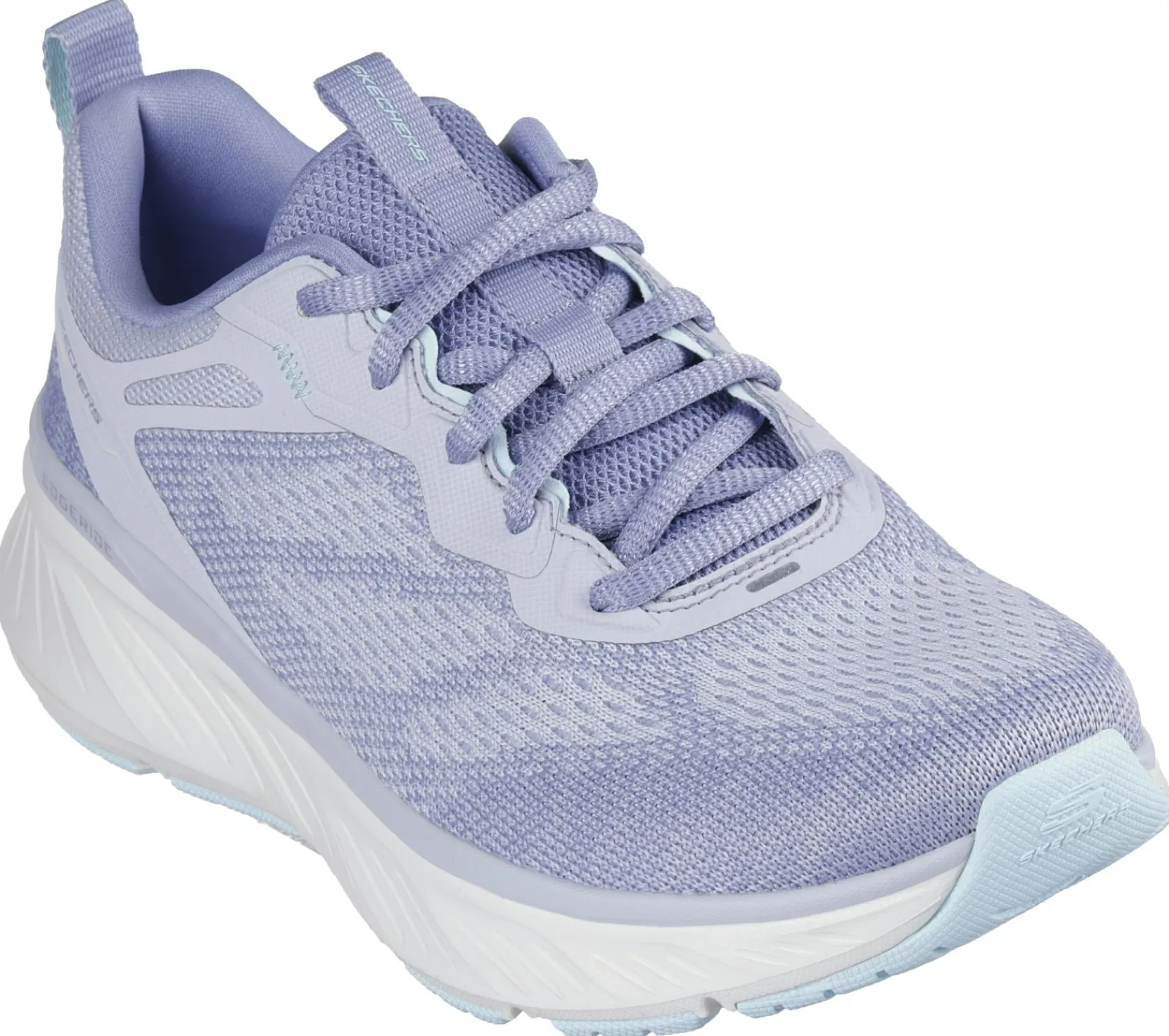 Com Atacadores|Sapatilhas Casuais-SKECHERS Relaxed Fit: Edgeride - Power Flow CINZENTO