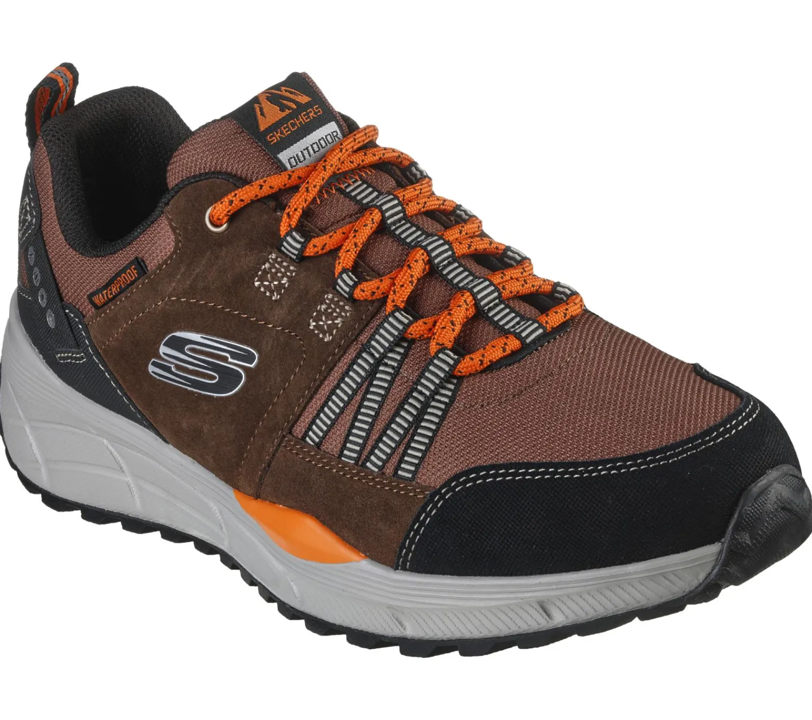 Sapatilhas Casuais-SKECHERS Relaxed Fit: Equalizer 4.0 Trail - Kandala CASTANHO / PRETO