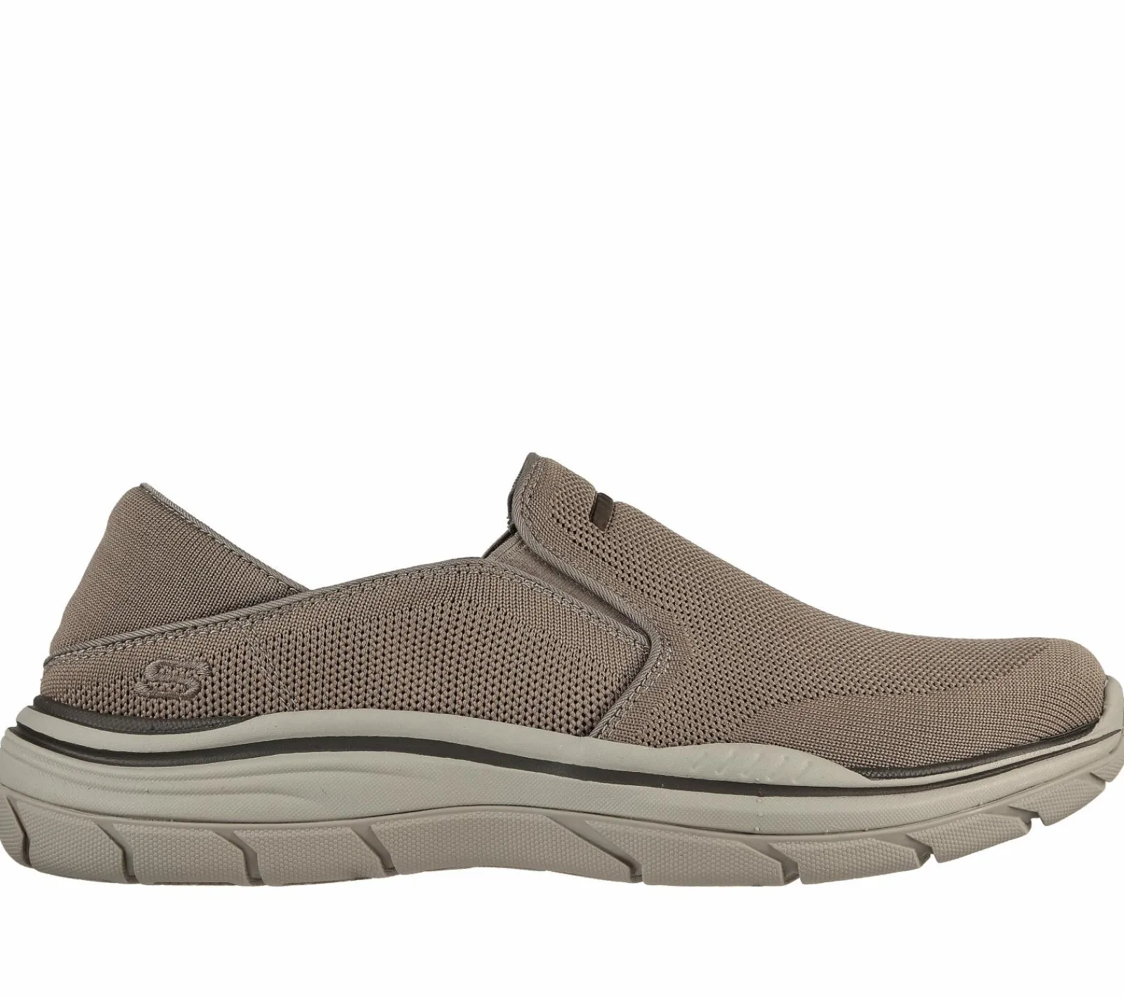Calçado Sem Atacadores|Sapatilhas Casuais-SKECHERS Relaxed Fit: Expected 2.0 - Demar TAUPE