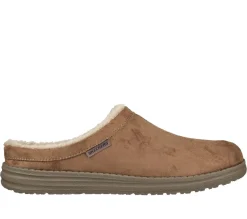 Slippers-SKECHERS Relaxed Fit: Melson - Harmen CAMEL