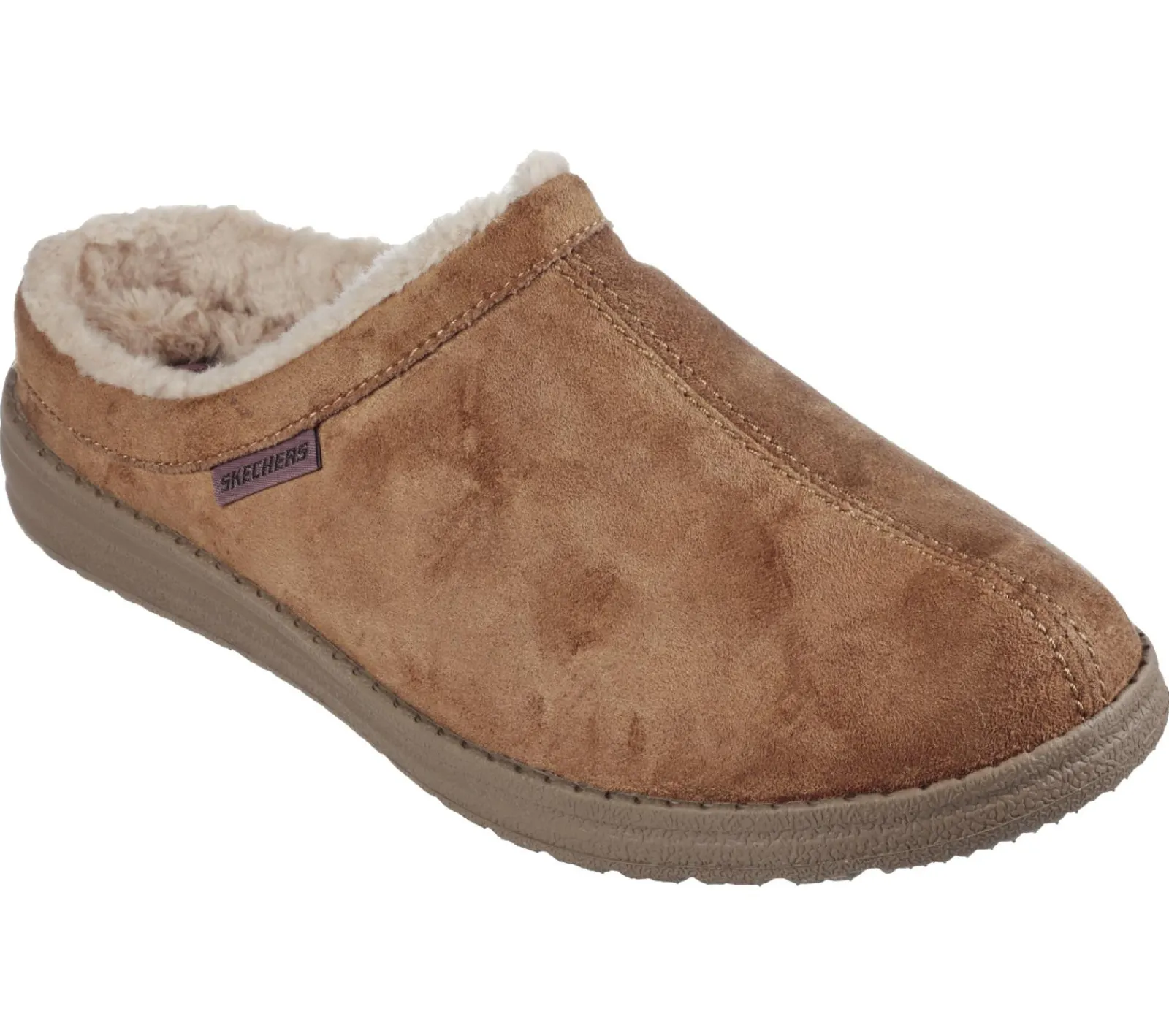 Slippers-SKECHERS Relaxed Fit: Melson - Harmen CAMEL