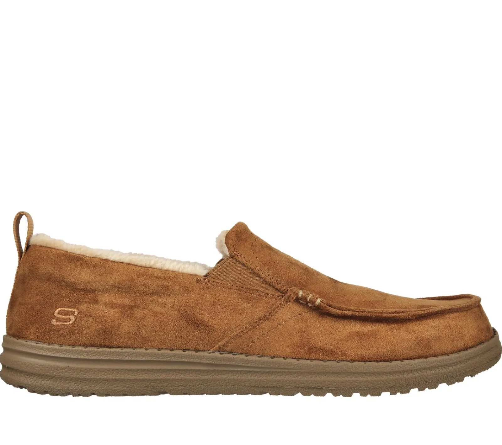Slippers|Calçado Sem Atacadores-SKECHERS Relaxed Fit: Melson - Willmore CAMEL