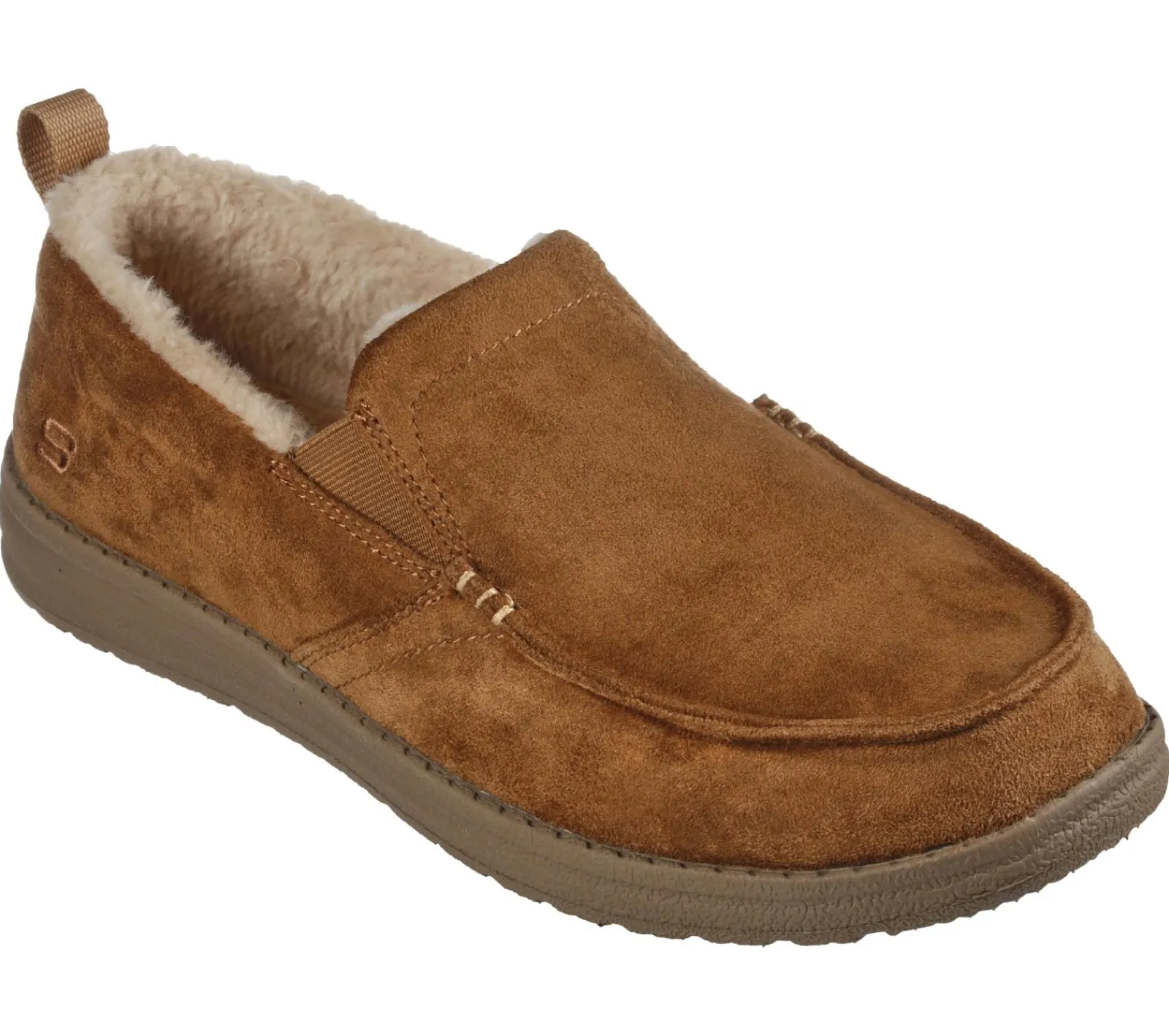 Slippers|Calçado Sem Atacadores-SKECHERS Relaxed Fit: Melson - Willmore CAMEL