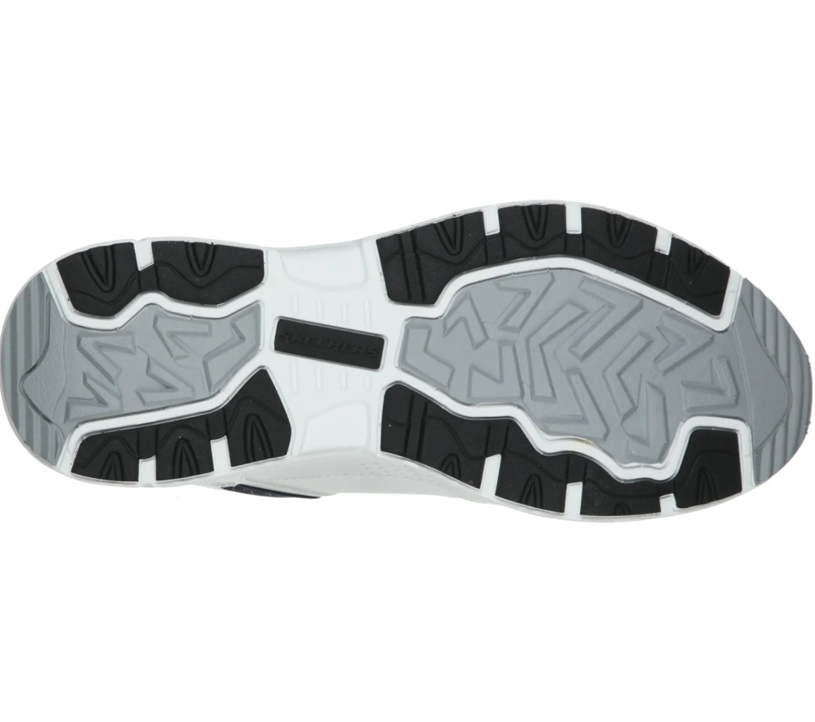 Sapatilhas-SKECHERS Relaxed Fit: Oak Canyon - Redwick BRANCO / NAVY