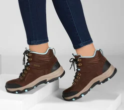 Com Atacadores|Botas-SKECHERS Relaxed Fit: Trego - Base Camp CHOCOLATE