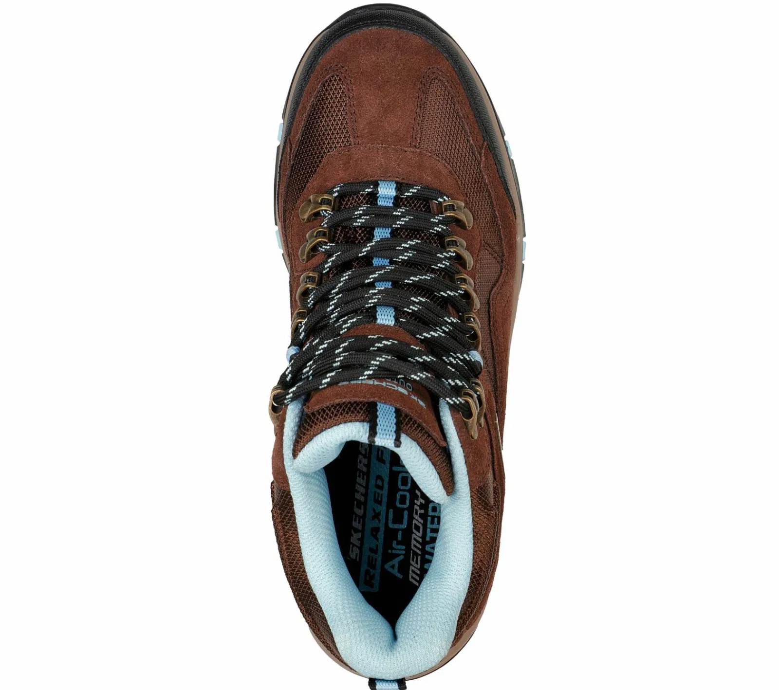 Com Atacadores|Botas-SKECHERS Relaxed Fit: Trego - Base Camp CHOCOLATE