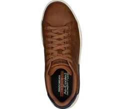 Sapatos Com Atacadores|Sapatilhas Casuais-SKECHERS Relaxed Fit: Verloma - Bening CASTANHO