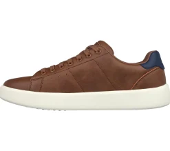 Sapatos Com Atacadores|Sapatilhas Casuais-SKECHERS Relaxed Fit: Verloma - Bening CASTANHO