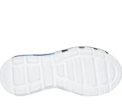 Calçado Sem Atacadores|Luzes-SKECHERS S Lights: Flex-Glow Bolt VERMELHO / PRETO