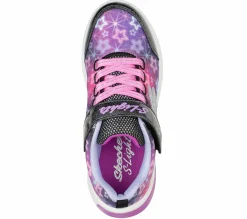 Calçado Sem Atacadores|Luzes-SKECHERS S Lights: Star Sparks PRETO / MULTICOR