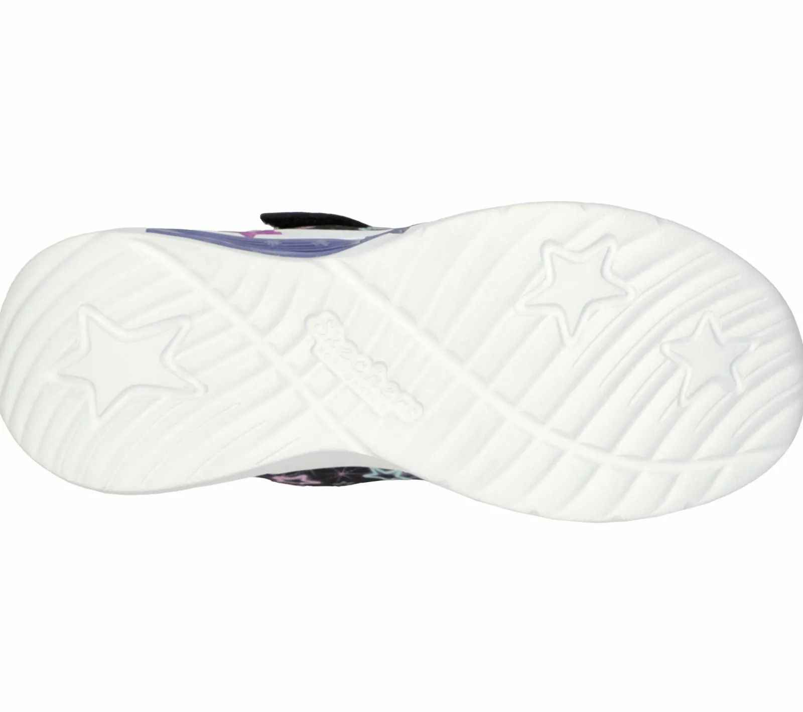 Calçado Sem Atacadores|Luzes-SKECHERS S Lights: Star Sparks PRETO / MULTICOR