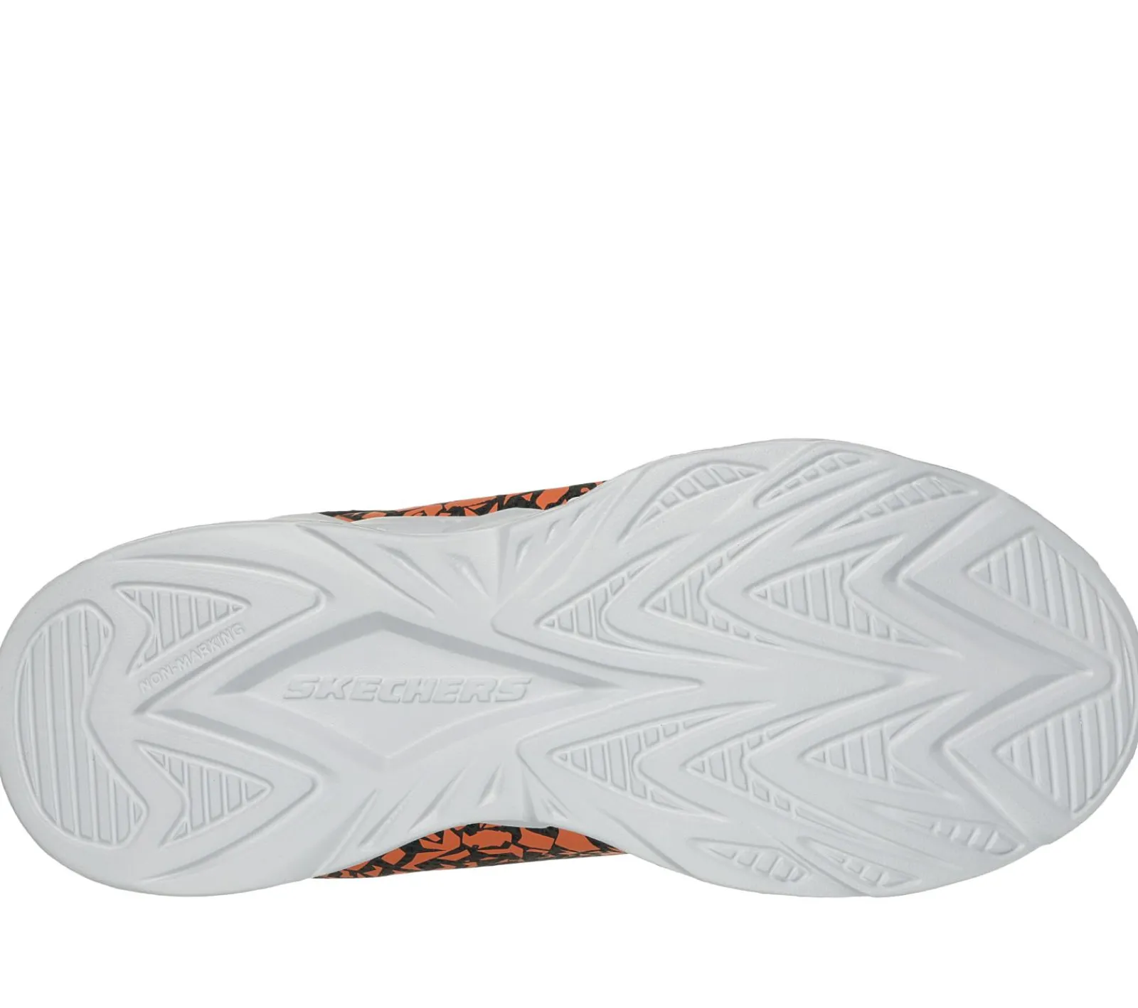 Calçado Sem Atacadores|Luzes-SKECHERS S Lights: Vortex 2.0 - Zorento PRETO / AZUL / LARANJA
