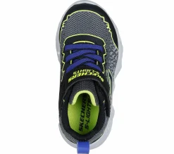 Calçado Sem Atacadores|Luzes-SKECHERS S Lights: Vortex 2.0 - Zorento PRETO / AMARELO