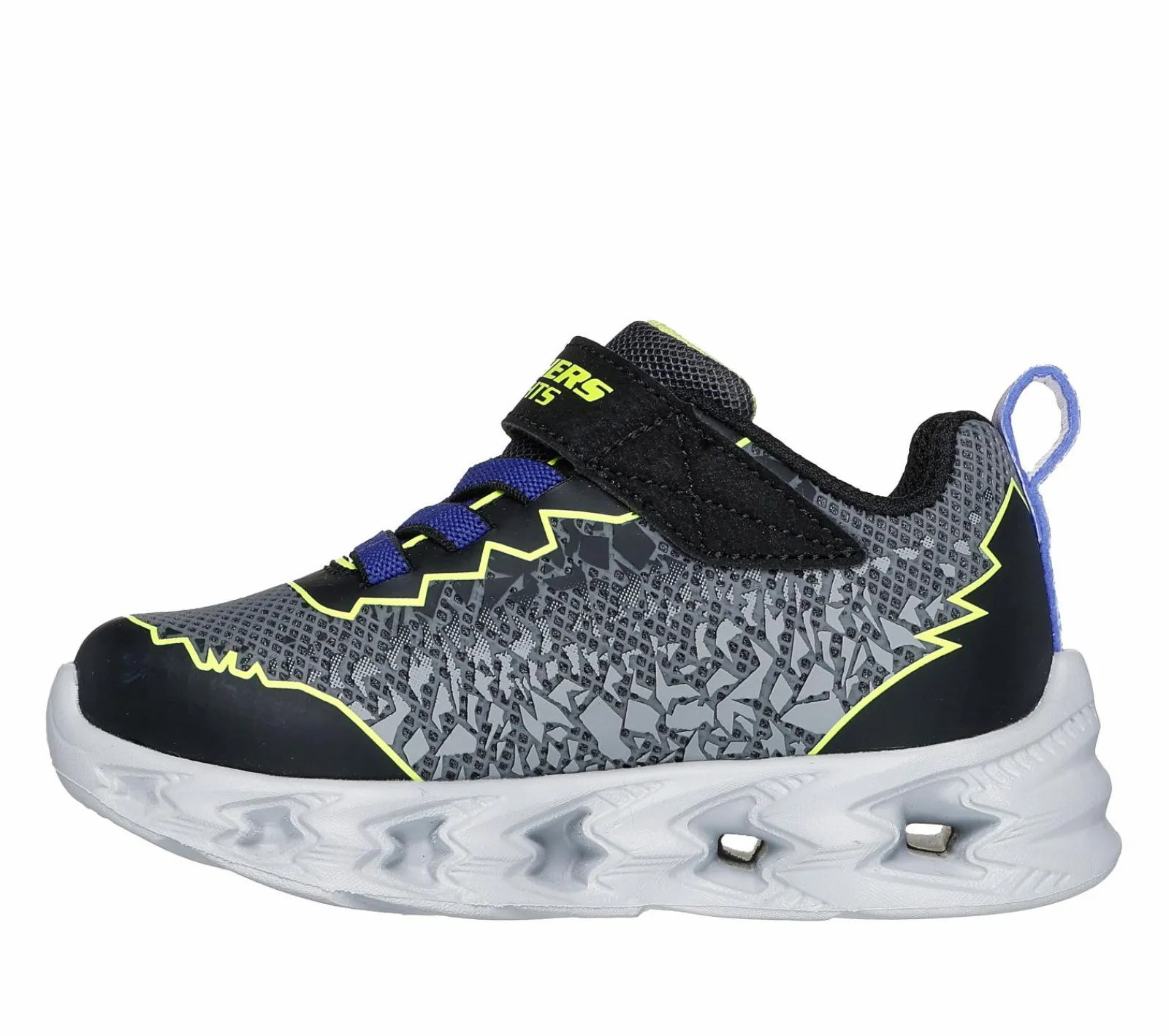 Calçado Sem Atacadores|Luzes-SKECHERS S Lights: Vortex 2.0 - Zorento PRETO / AMARELO