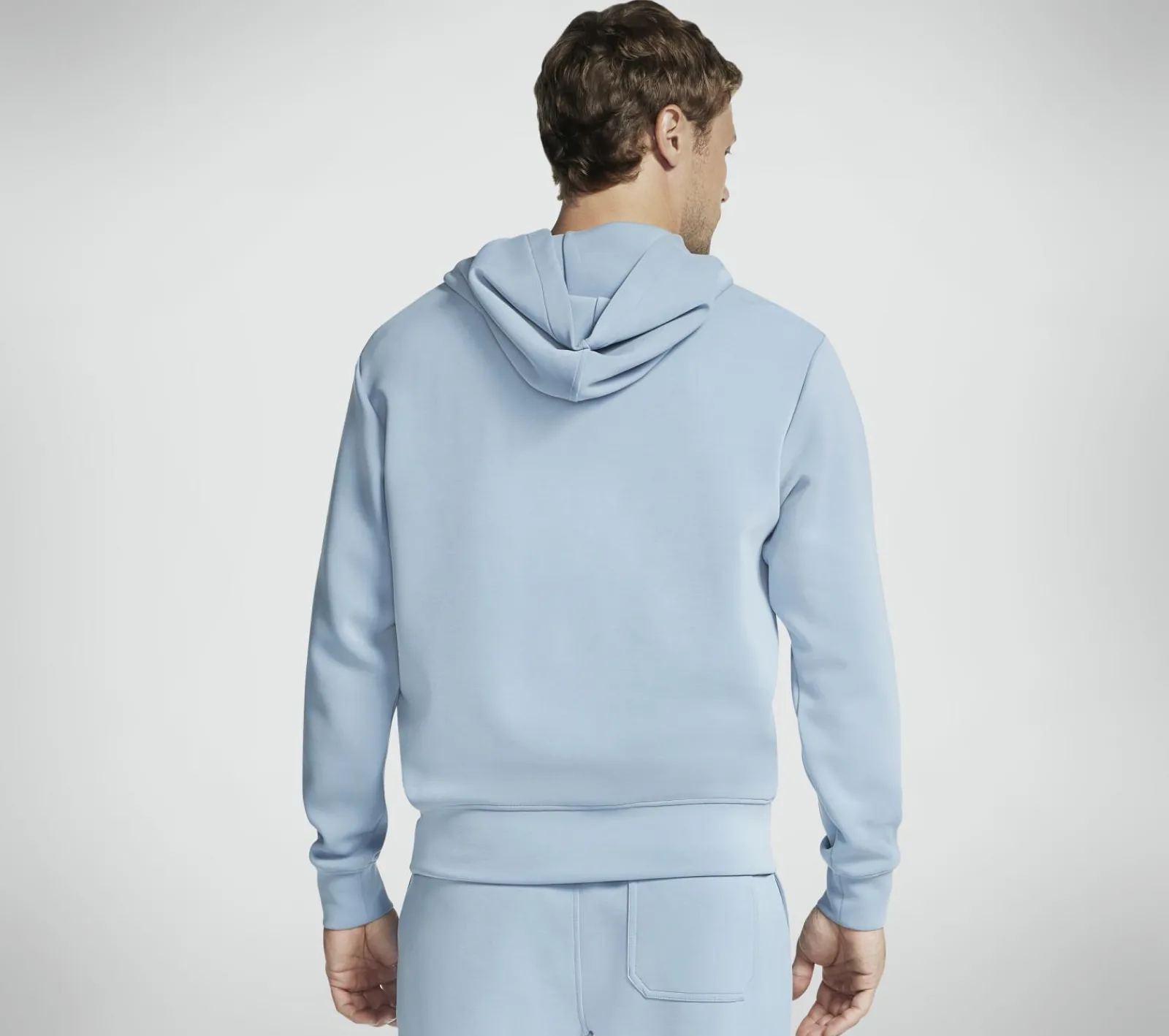 Partes De Cima|Partes De Cima-SKECHERS Skech Cloud Elevate Hoodie BRANCO / AZUL