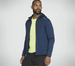 Partes De Cima|Partes De Cima-SKECHERS Skech Cloud Thermal Full Zip Hoodie ROYAL