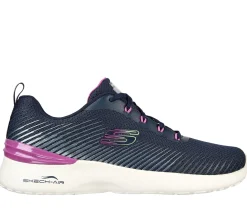 Com Atacadores|Sapatilhas-SKECHERS Skech-Air Dynamight - Luminosity NAVY / ROXO