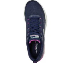 Com Atacadores|Sapatilhas-SKECHERS Skech-Air Dynamight - Luminosity NAVY / ROXO