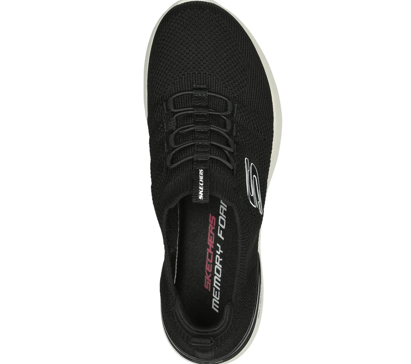 Calçado Sem Atacadores|Sapatilhas-SKECHERS Skech-Air Dynamight - Perfect Steps PRETO / BRANCO