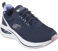 Com Atacadores|Sapatilhas Casuais-SKECHERS Skech-Air Meta NAVY / MULTICOR