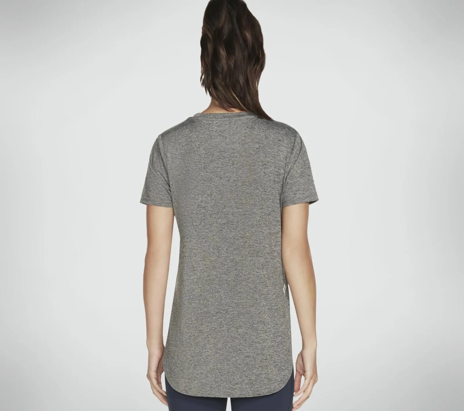Partes De Cima|Partes De Cima-SKECHERS Apparel Diamond Blissful Tunic PRETO