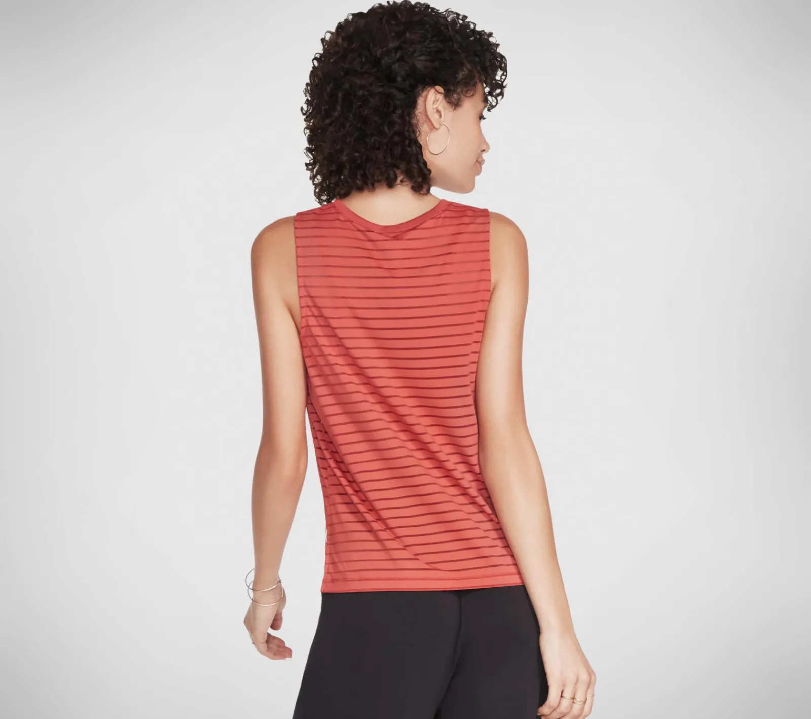 Partes De Cima|Partes De Cima-SKECHERS Apparel Exploration Shadow Tank Top TIJOLO
