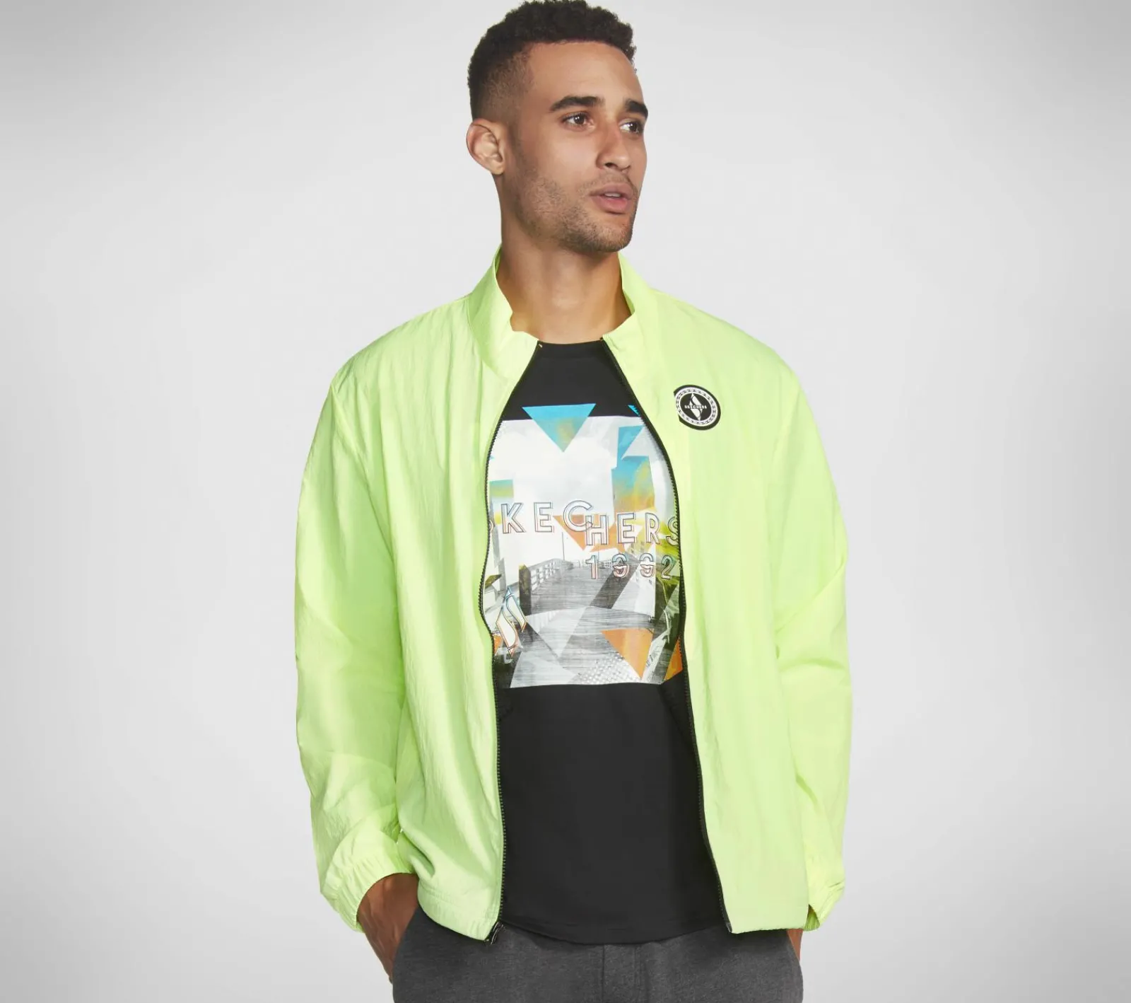 Partes De Cima|Partes De Cima-SKECHERS Apparel Goalkeeper Jacket AMARELO
