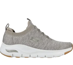 Sapatilhas-SKECHERS Arch Fit - Waveport TAUPE