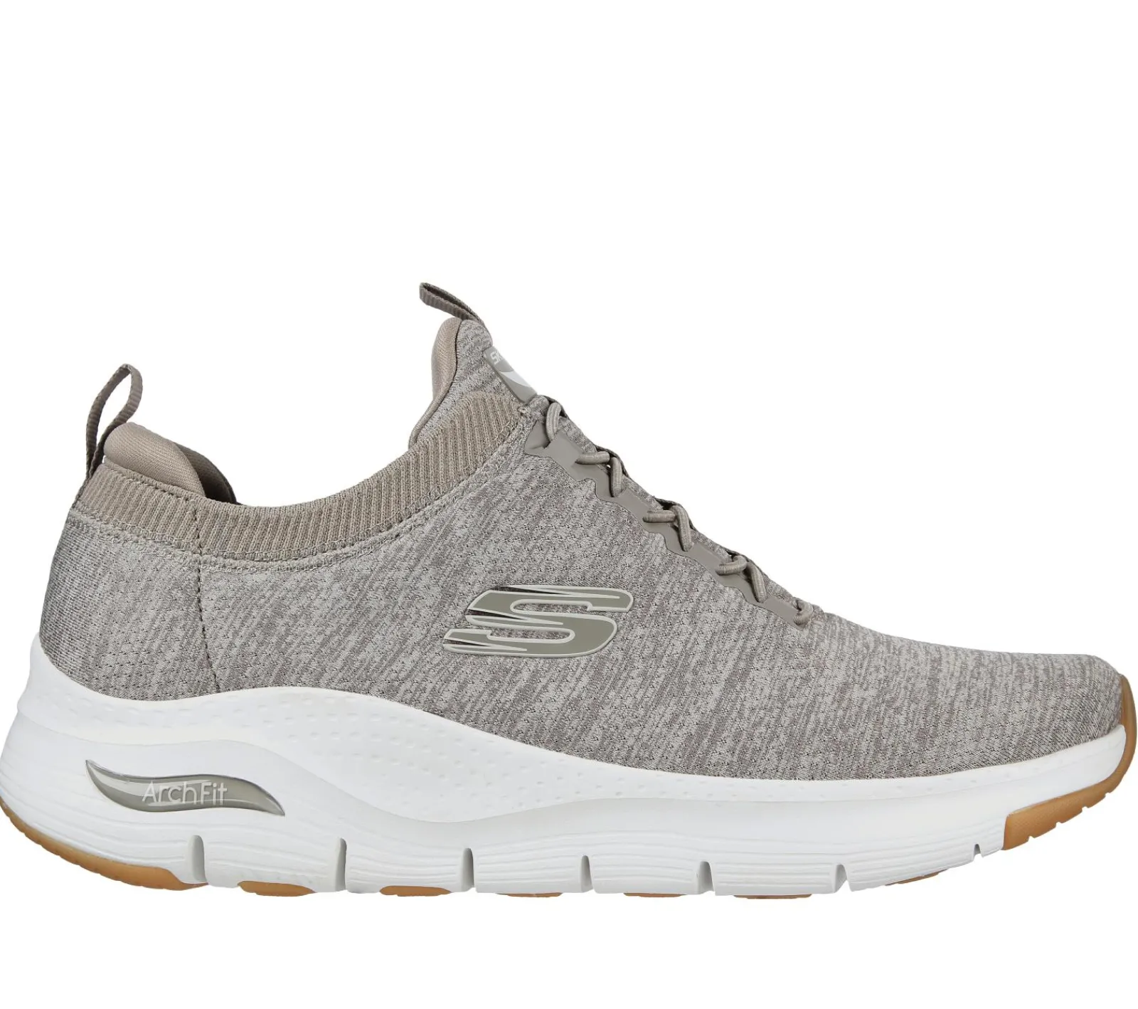 Sapatilhas-SKECHERS Arch Fit - Waveport TAUPE