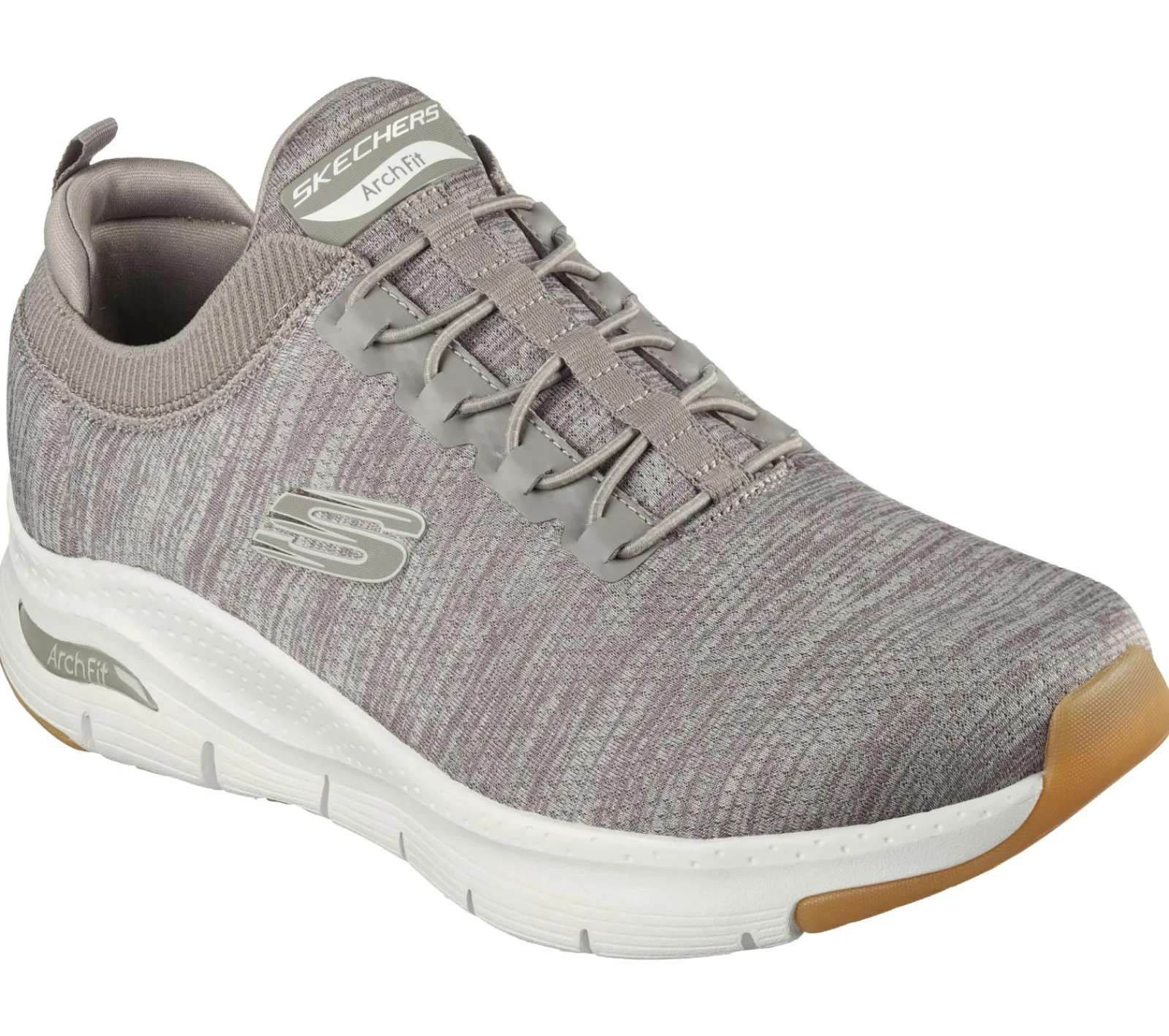 Sapatilhas-SKECHERS Arch Fit - Waveport TAUPE
