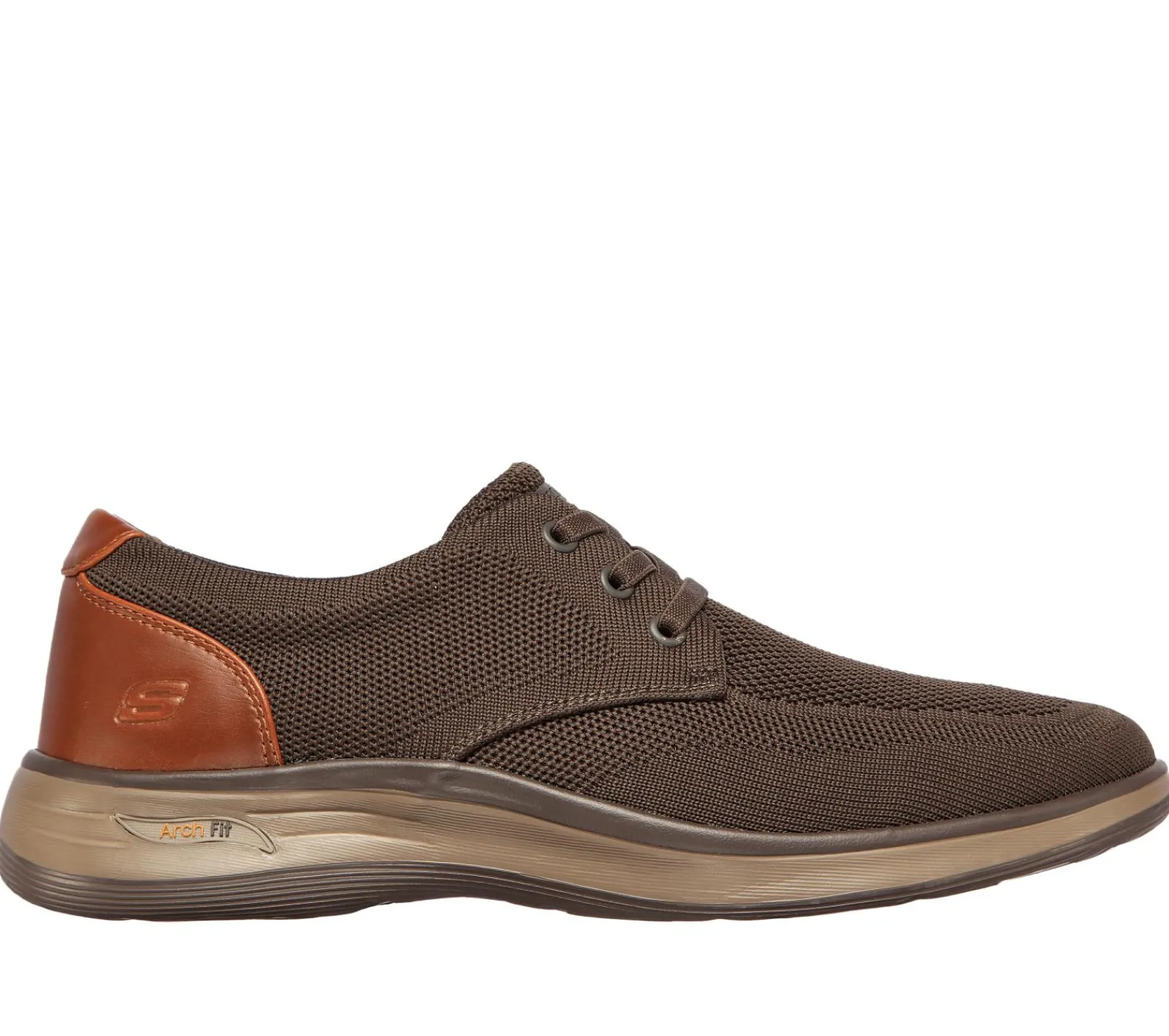 Sapatos Casual-SKECHERS Arch Fit Darlo - Weedon AZEITONA / CASTANHO