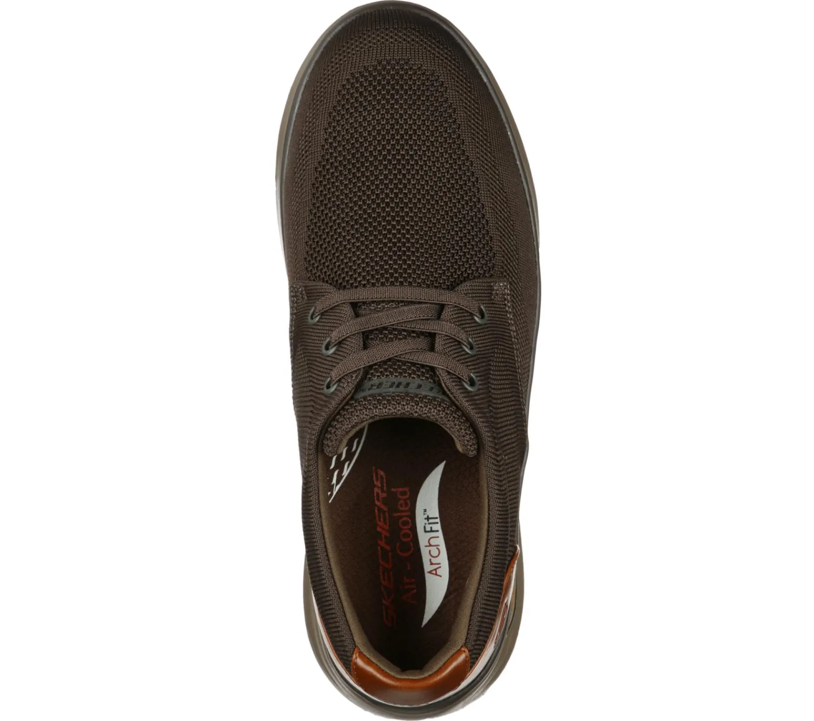 Sapatos Casual-SKECHERS Arch Fit Darlo - Weedon AZEITONA / CASTANHO