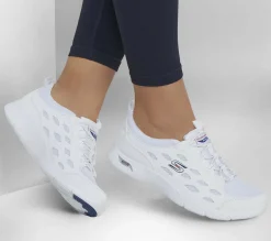 Sapatilhas Casuais-SKECHERS Arch Fit Refine BRANCO / NAVY