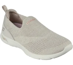 Calçado Sem Atacadores|Sapatilhas Casuais-SKECHERS Arch Fit Refine - Don't Go TAUPE