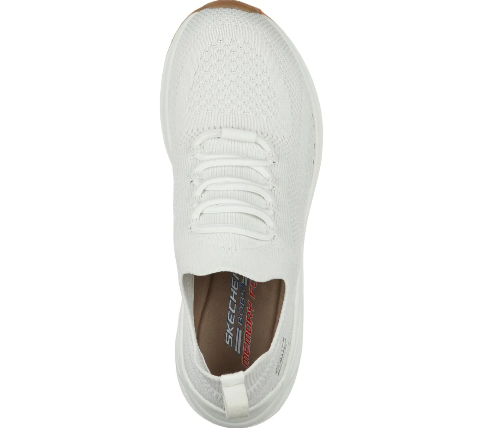 Calçado Sem Atacadores|Sapatilhas Casuais-SKECHERS BOBS Sport Sparrow 2.0 - Allegiance Crew BRANCO SUJO