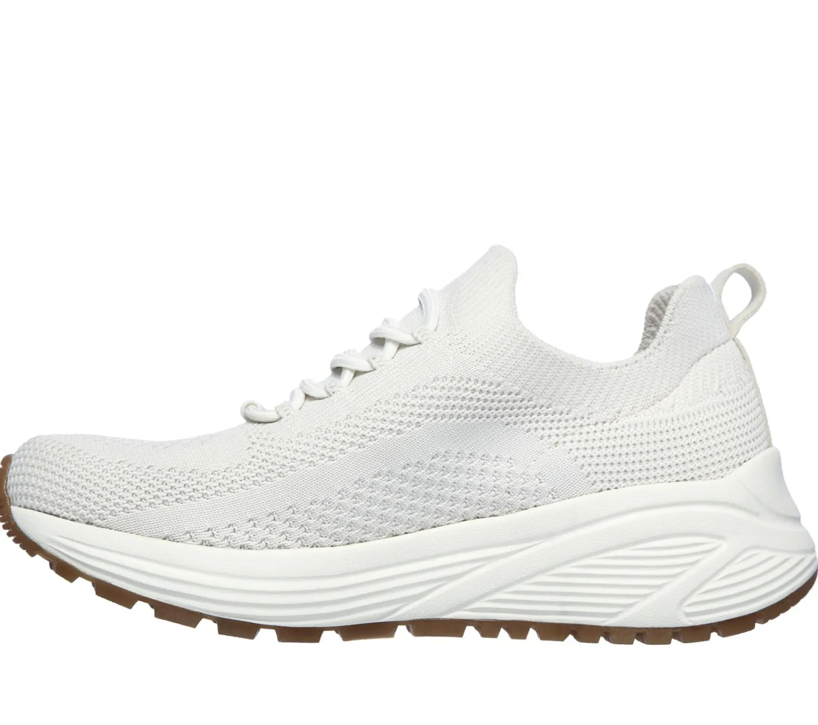 Calçado Sem Atacadores|Sapatilhas Casuais-SKECHERS BOBS Sport Sparrow 2.0 - Allegiance Crew BRANCO SUJO